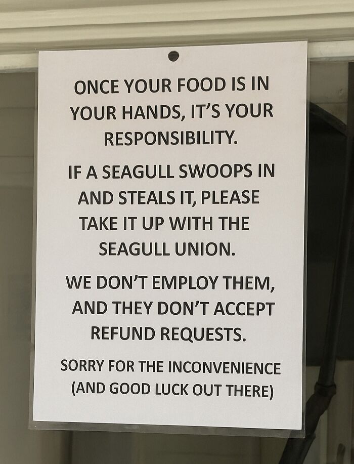 New Rule: Keep Your Hands Off the Birds!