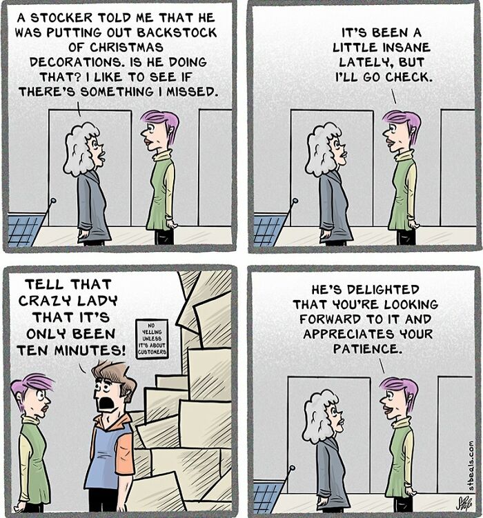 Wait, They Actually Made Comics About Retail Madness? 50 Hilarious Stephen Beals Moments You’ll Totally Get