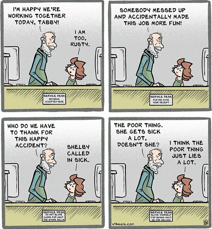 Wait, They Actually Made Comics About Retail Madness? 50 Hilarious Stephen Beals Moments You’ll Totally Get