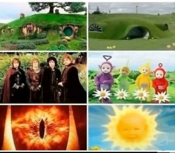 Lord Of The Rings And Teletubbies? Not A Coincidence