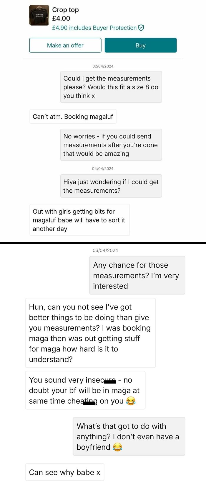 Wait, People Get THIS Dramatic Over Online Thrift Deals?!