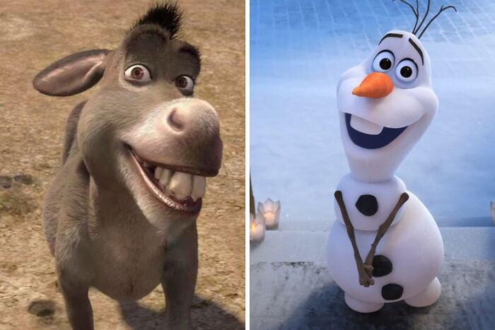 Best friend: Donkey from Shrek or Olaf from Frozen?