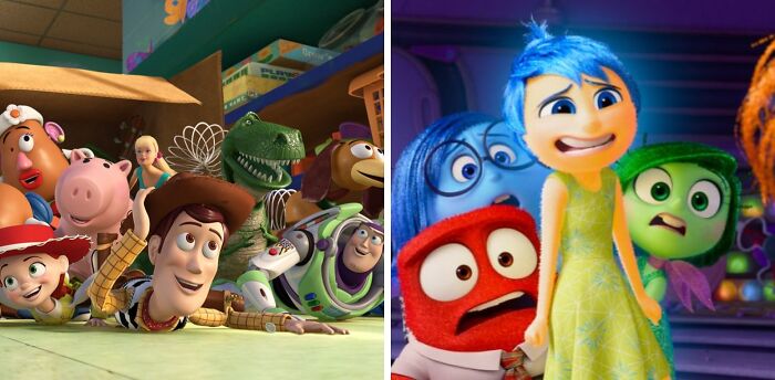 Live where toys come alive (Toy Story) or where emotions come alive (Inside Out)?