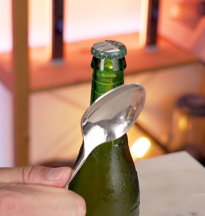 When You Don’t Have a Bottle Opener, Grab a Spoon!