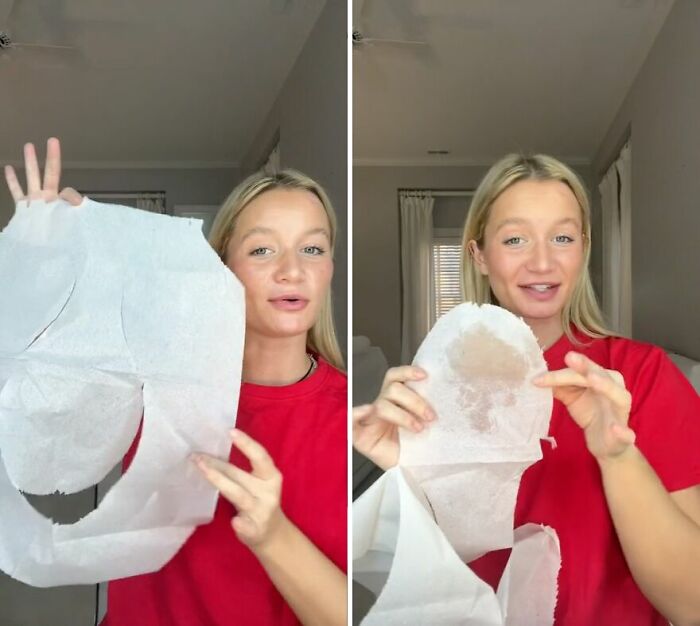 Toilet Seat Covers as Instant Blotting Paper? Yep!