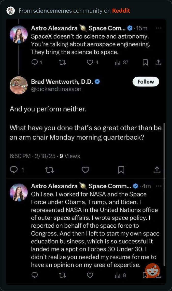 Someone Thinks They're The Star of Space