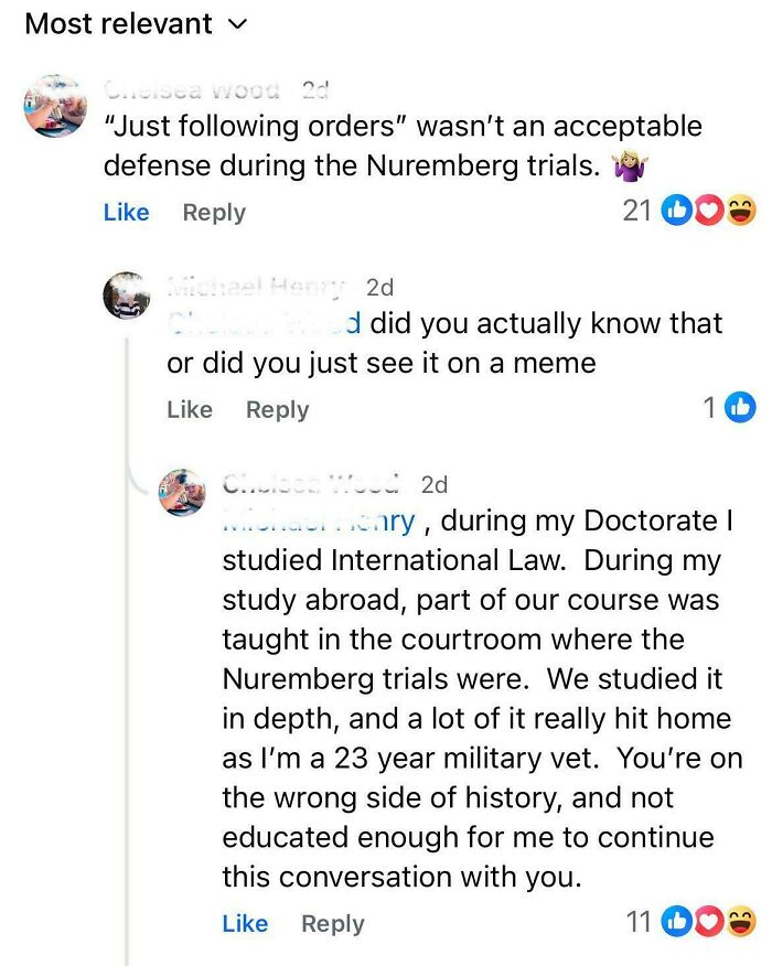 Military Group Chat Gets a Dose of Reality