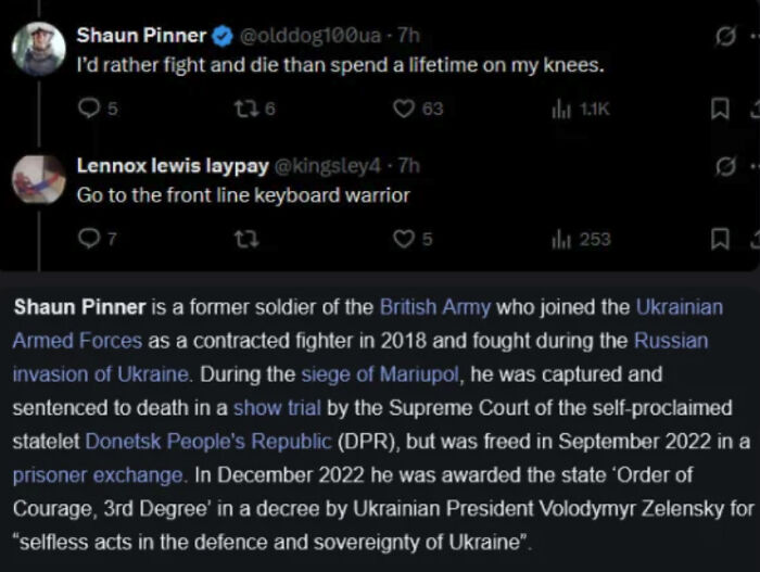 Keyboard Warrior Turns Out To Be Real-Life Warrior