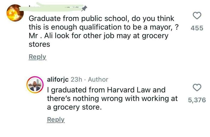 NJ Mayoral Candidate Shuts Down Guy Like a Pro