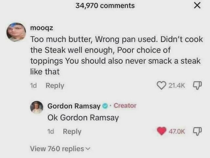 Okay Gordon Ramsay, Calm Down!