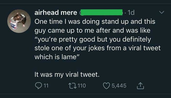 Your Jokes Are Stolen, Obviously