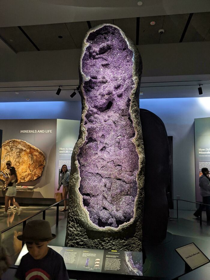 Geode So Big It Could Be a Tiny Cave