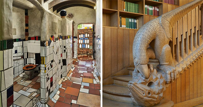 20,000 Books and Other Crazy Interiors That Totally Mess with Your Mind
