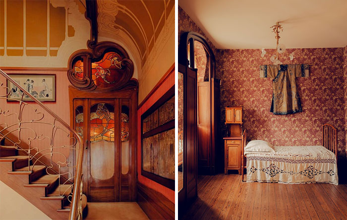 This Art Nouveau Studio Outside Brussels Is Like Walking Inside a Masterpiece
