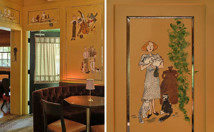 Grace Coddington’s Cats Are the Stars of These Murals