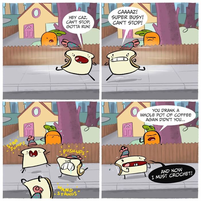 Meet Carrot And Toast: The Weirdest, Sweetest Comic Duo You Didn’t Know You Needed