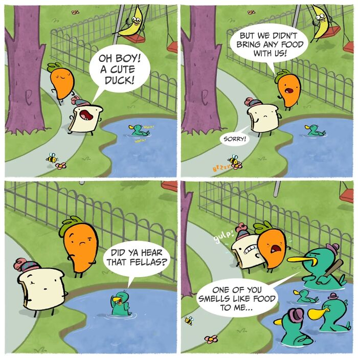 Meet Carrot And Toast: The Weirdest, Sweetest Comic Duo You Didn’t Know You Needed