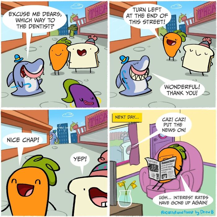 Meet Carrot And Toast: The Weirdest, Sweetest Comic Duo You Didn’t Know You Needed