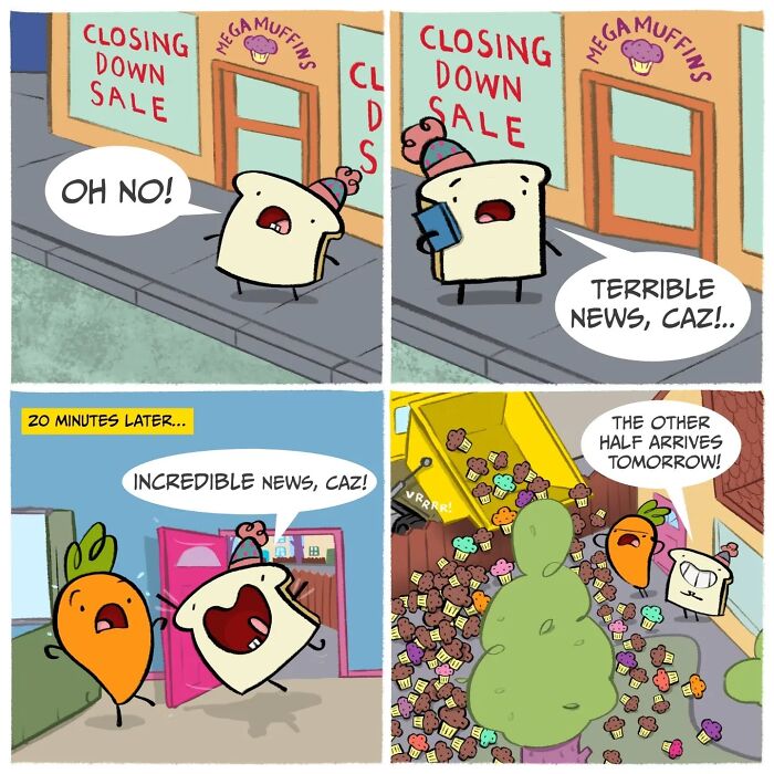 Meet Carrot And Toast: The Weirdest, Sweetest Comic Duo You Didn’t Know You Needed