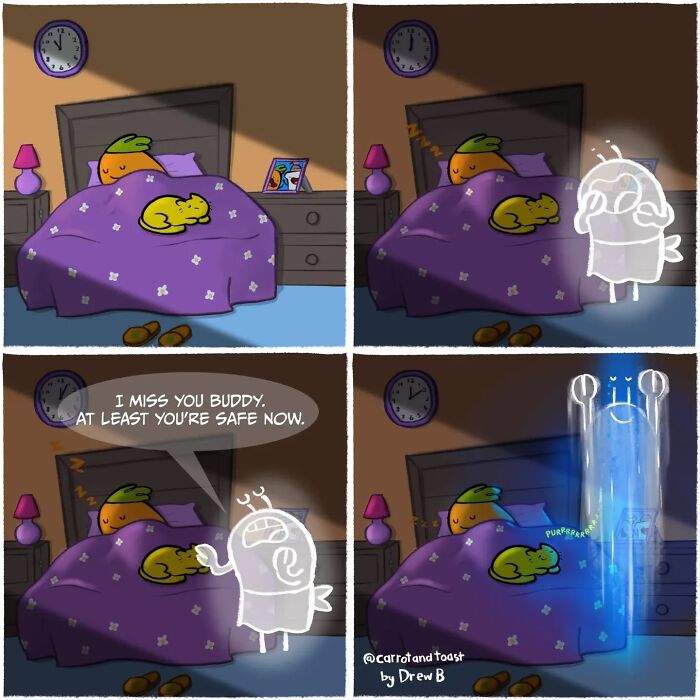 Meet Carrot And Toast: The Weirdest, Sweetest Comic Duo You Didn’t Know You Needed