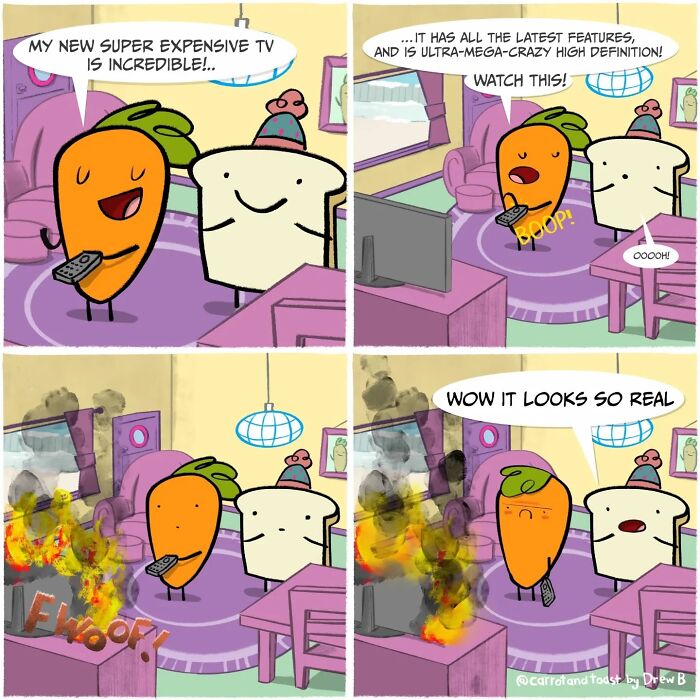 Meet Carrot And Toast: The Weirdest, Sweetest Comic Duo You Didn’t Know You Needed