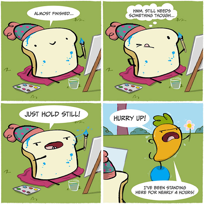 Meet Carrot And Toast: The Weirdest, Sweetest Comic Duo You Didn’t Know You Needed