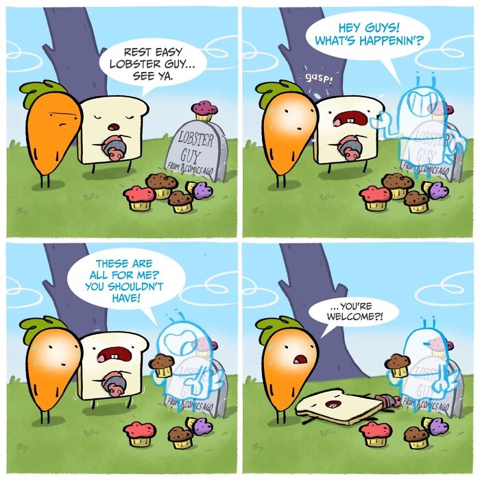 Meet Carrot And Toast: The Weirdest, Sweetest Comic Duo You Didn’t Know You Needed