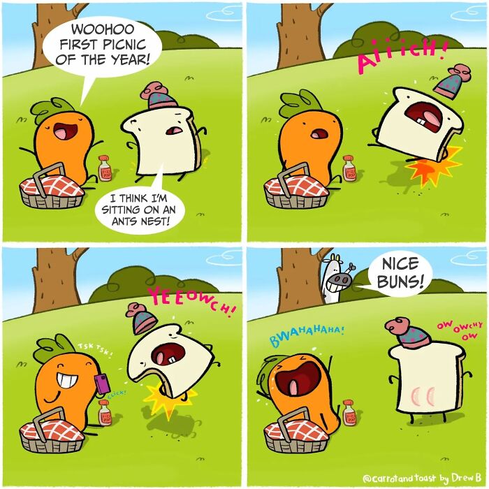 Meet Carrot And Toast: The Weirdest, Sweetest Comic Duo You Didn’t Know You Needed