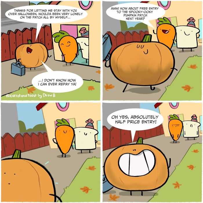 Meet Carrot And Toast: The Weirdest, Sweetest Comic Duo You Didn’t Know You Needed