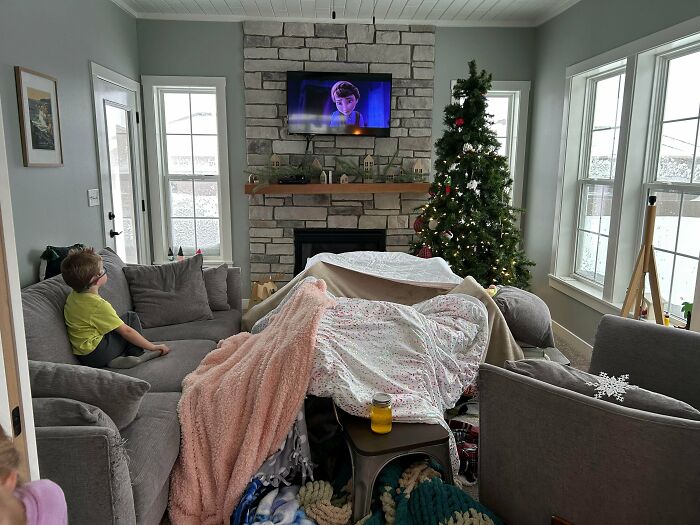 Day 3 As A Dad: Snow Day Fun With The New Crew