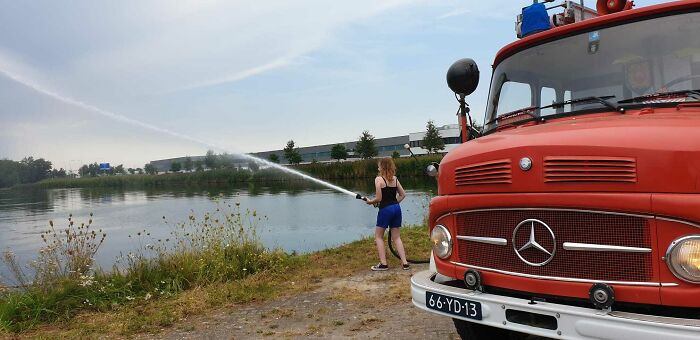 Dad’s Old Fire Truck: Still Running and Ready for Playtime