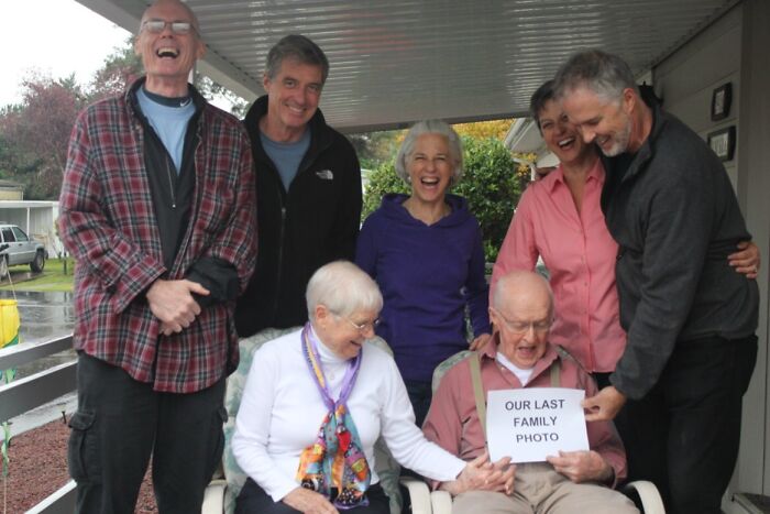 Dad’s Morbid Jokes Crash The Family Reunion