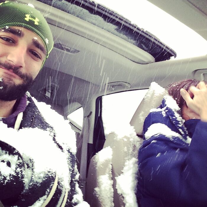 2088 Week-Old Mom Pushes Every Button In Her New Car—Literally