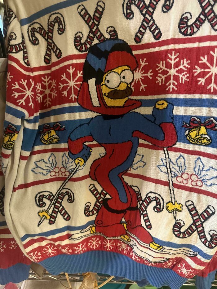 Father-in-Law’s Sweater At Christmas? No Touching Allowed