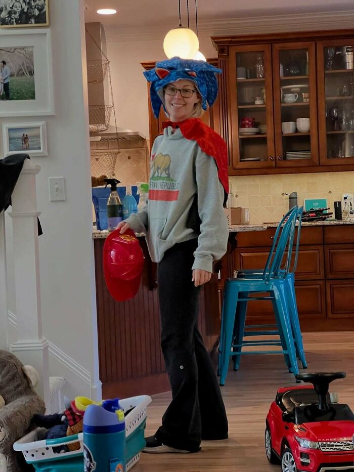 Letting Kids Dress Me Up While I Cleaned? Best Idea Ever