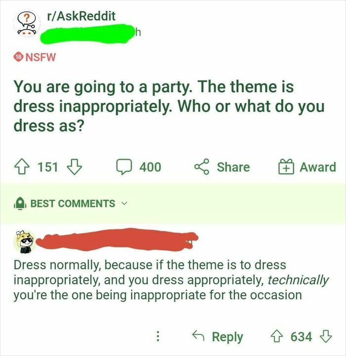 Dressed Right But All Wrong