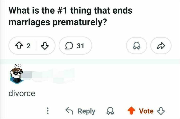 Yep, It Really Does End Marriages