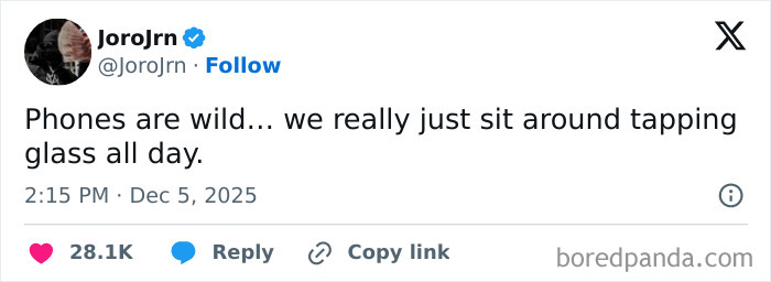 We’re Just Tapping Glass All Day, Folks