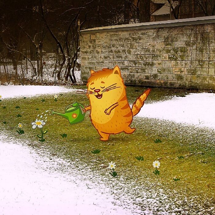 Wait, They Drew Faces on Sidewalk Cracks?! 79 Pics of Everyday Stuff Going All Cartoon