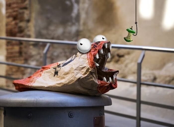 Wait, They Drew Faces on Sidewalk Cracks?! 79 Pics of Everyday Stuff Going All Cartoon