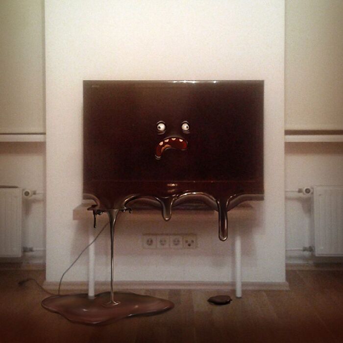 Wait, They Drew Faces on Sidewalk Cracks?! 79 Pics of Everyday Stuff Going All Cartoon