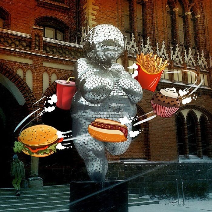 Wait, They Drew Faces on Sidewalk Cracks?! 79 Pics of Everyday Stuff Going All Cartoon