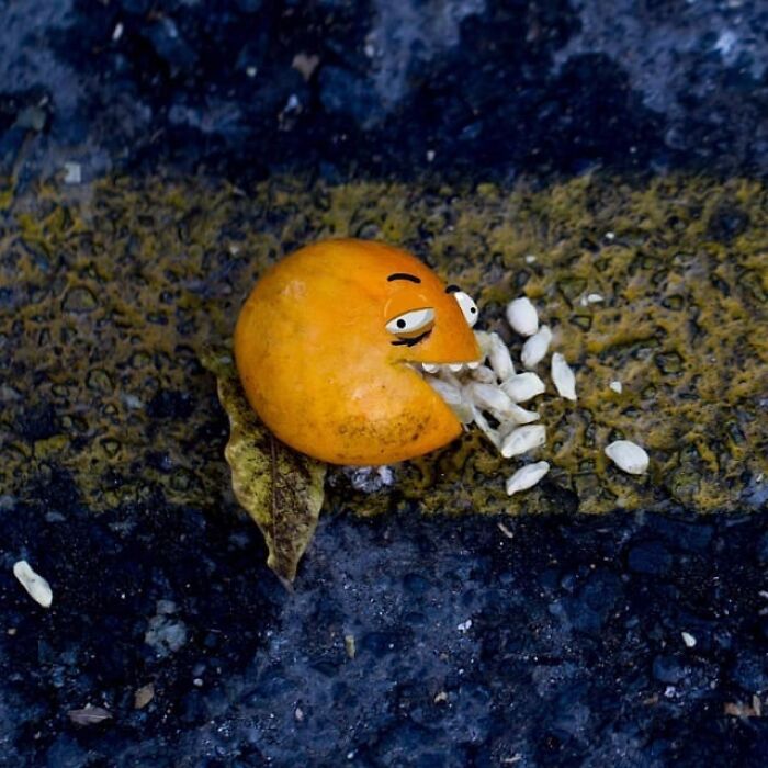 Wait, They Drew Faces on Sidewalk Cracks?! 79 Pics of Everyday Stuff Going All Cartoon