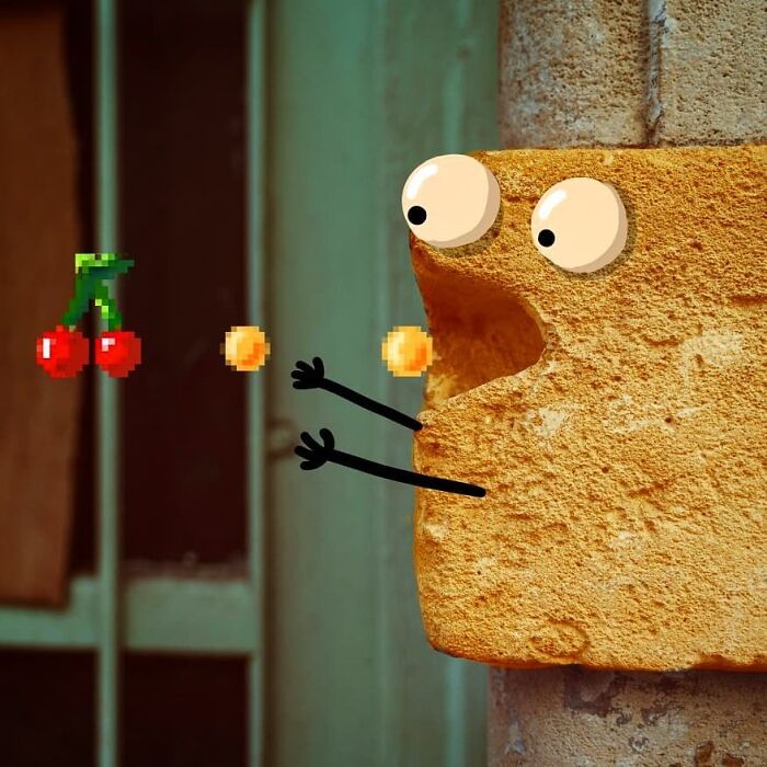 Wait, They Drew Faces on Sidewalk Cracks?! 79 Pics of Everyday Stuff Going All Cartoon