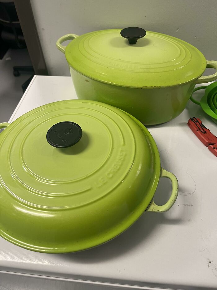 Work Left TWO La Creusets In The Dumpster—Hello, Fancy Cooking!