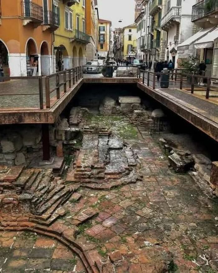 An Ancient Roman City Hiding Right Under Your Feet In Modern Verona