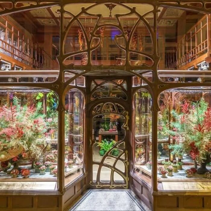 A 19th Century Art Nouveau Store Turned Flower Shop, Basically Mother Nature’s Boutique