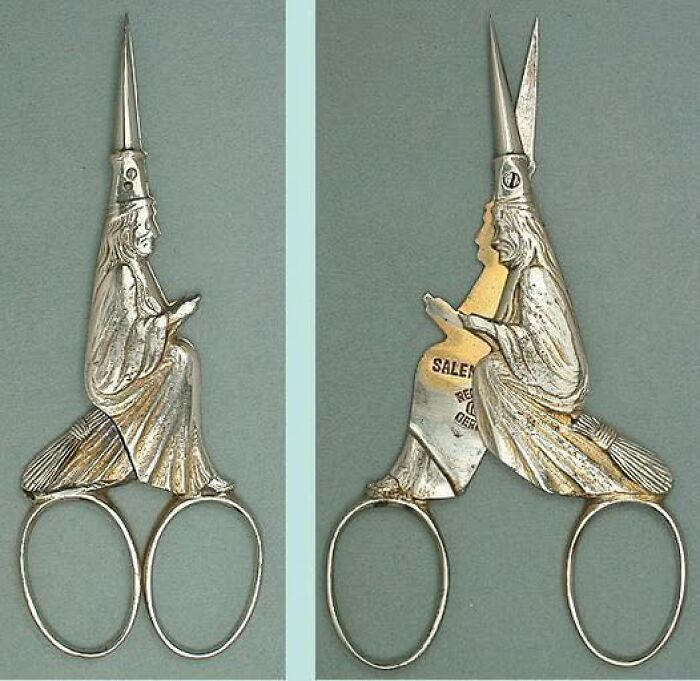 Sailor’s Scissors Shaped Like Salem Witches Because Why Not Make Cutting Fun?