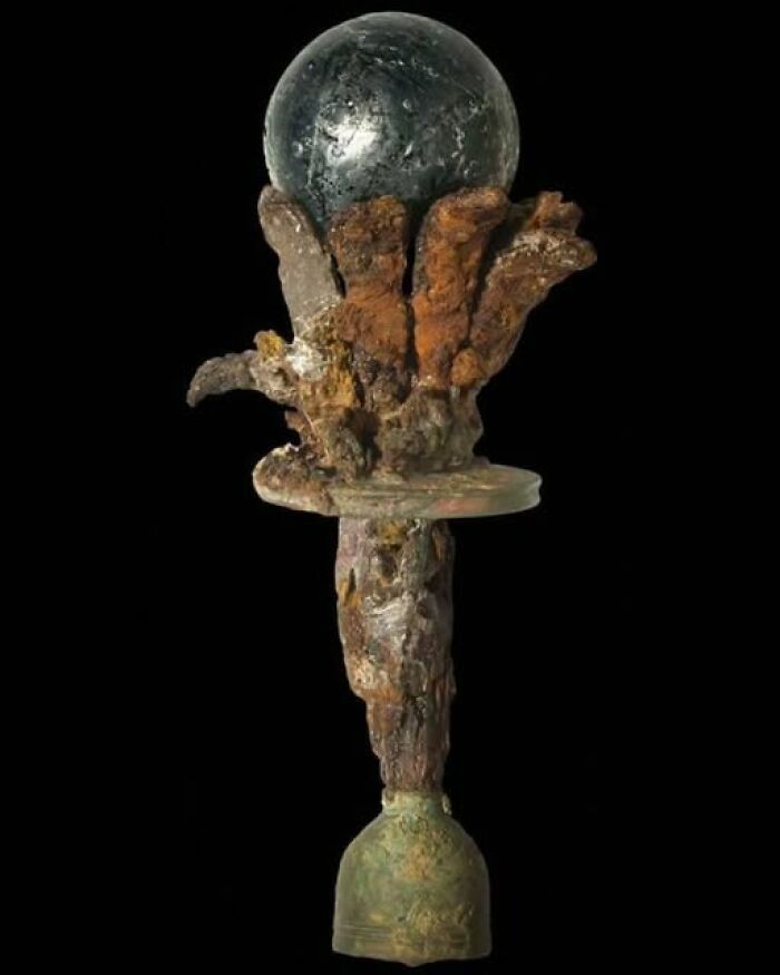 The Only Surviving Imperial Sceptre of Emperor Maxentius—Proof That Power Looks Fancy