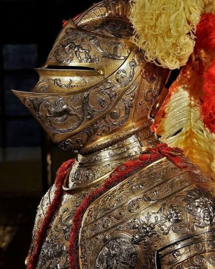 King Eric XIV’s Ceremonial Armor for Him and His Horse—Because Royalty Goes Full Metal Jacket